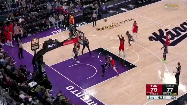 【2024年11月07日】NBA常规赛：猛龙vs国王第3节中文解说录像回放