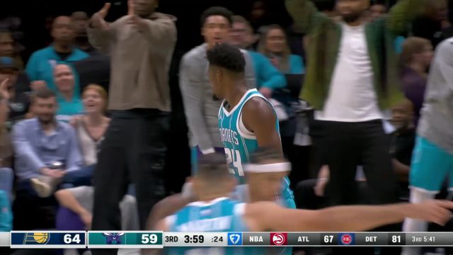 【2024年11月09日 步行者vs黄蜂集锦】分要一点一点追！布兰登-米勒连中三记三分帮助球队追分