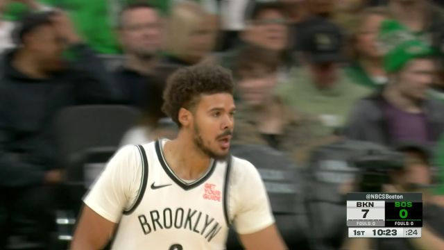 【2024年11月09日 篮网vs凯尔特人集锦】开局一记闷棍 开场三分钟篮网一波12-0遥遥领先凯尔特人