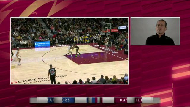 【2024年11月09日】NBA常规赛：勇士vs骑士第2节英文原声录像回放