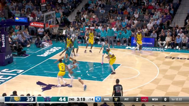 【2024年11月09日 步行者vs黄蜂集锦】螳螂捕蝉黄雀在后！鲍尔高高跃起送给特纳一记大帽