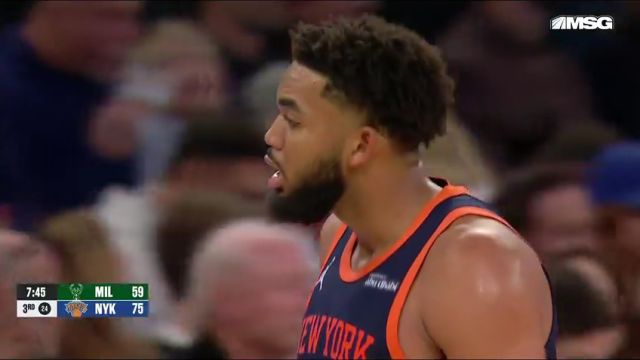 【2024年11月09日】雄鹿vs尼克斯第3节英文原声录像回放