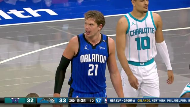 【2024年11月13日】NBA杯小组赛：黄蜂vs魔术第2节中文解说录像回放