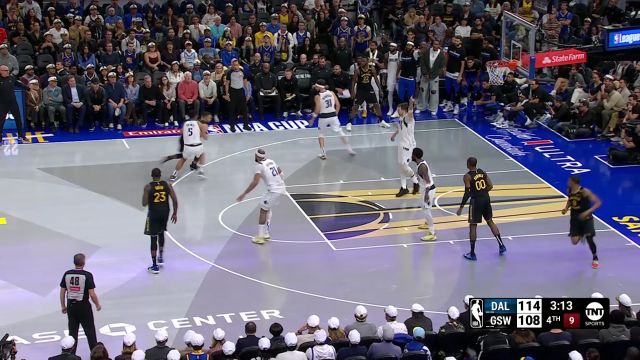 【2024年11月13日 独行侠vs勇士集锦】一套丝滑庆祝小连招 库里内外开花连拿12分带走胜利