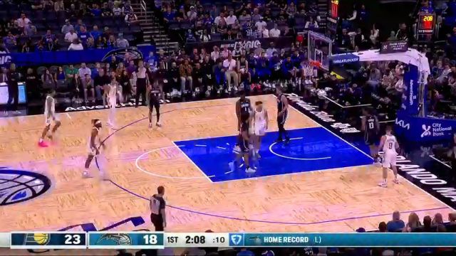 【2024年11月14日】步行者vs魔术第1节英文原声录像回放