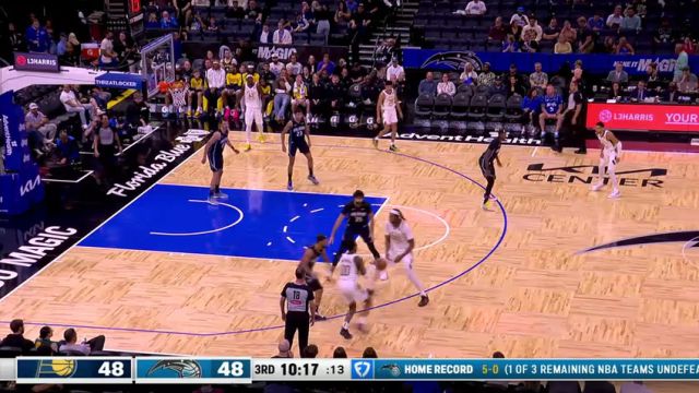 【2024年11月14日】步行者vs魔术第3节中文解说录像回放