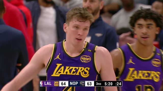 【2024年11月17日 湖人vs鹈鹕集锦】湖人104-99鹈鹕 詹眉合砍52分力压英格拉姆32分翻盘取胜鹈鹕