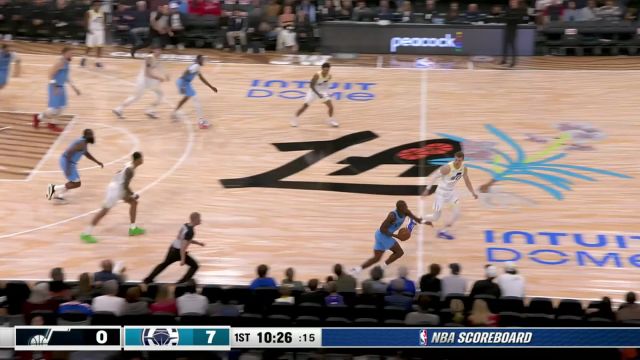 【2024年11月18日 爵士vs快船集锦】邓恩眼疾手快抢断送出助攻 鲍威尔不负所望三分百步穿杨