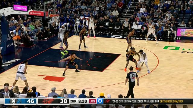 【2024年11月18日 独行侠vs雷霆集锦】总能找到取分的办法 欧文空中悬停后仰跳投打板得手