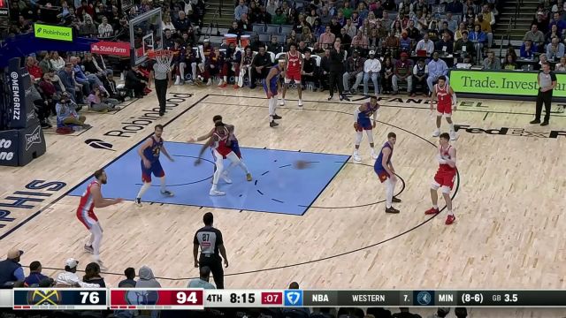 【2024年11月18日 掘金vs灰熊集锦】赫夫突破妙传瞒天过海 威尔斯空切篮下接球打成2+1