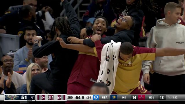 【2024年11月21日 鹈鹕vs骑士集锦】开启暴走模式 杰洛姆1分钟时间连中三记三分