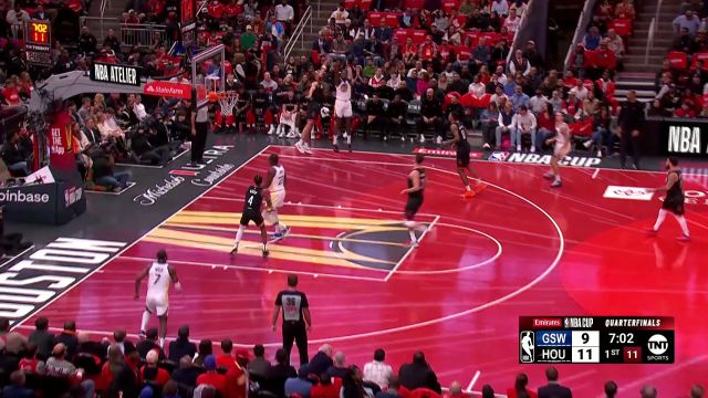 【2024年12月12日 勇士vs火箭集锦】炮队镜准备完毕 库明加三分穿云箭手起刀落