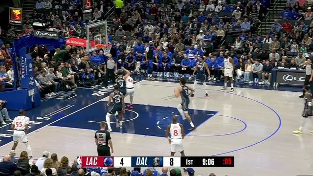 【2024年12月22日 快船vs独行侠集锦】祖尼尔称霸篮下 祖巴茨错位单打克莱小勾手拿下2+1