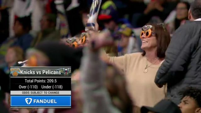 【2024年12月22日】NBA常规赛：尼克斯vs鹈鹕第3节英文原声录像回放