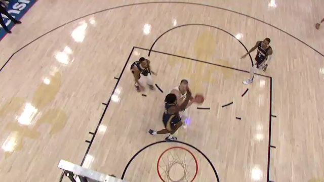 【2024年12月23日】掘金vs鹈鹕第4节英文原声录像回放