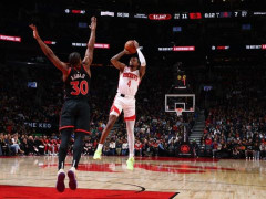 NBA常规赛：火箭vs猛龙全场录像回放（12月23日）狄龙27+6