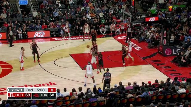 【2024年12月23日 火箭vs猛龙集锦】飞身堵抢眼！小史密斯底线张弓搭箭 谢德以小博大上演正面封盖