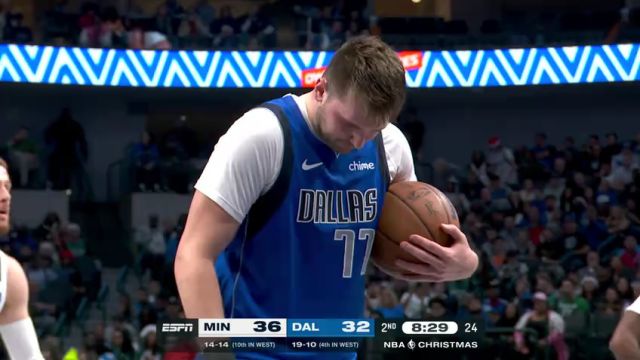 【2024年12月26日】NBA常规赛：森林狼vs独行侠第2节中文解说录像回放