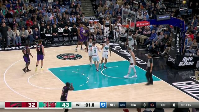 【2024年12月27日 猛龙vs灰熊集锦】篮下拥挤不堪依旧能进 巴雷特1V4强势拉杆2+1