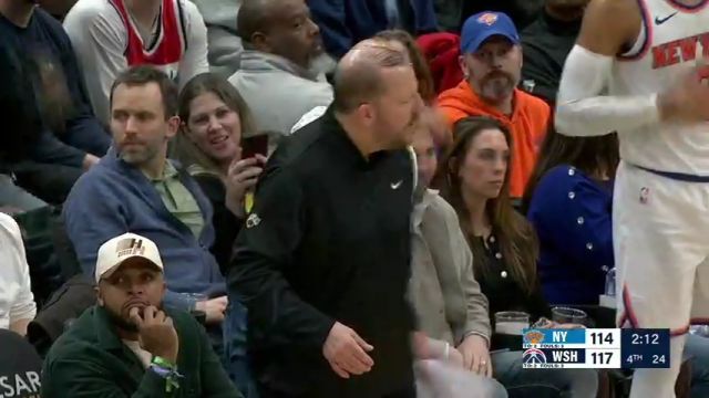 【2024年12月29日】NBA常规赛：尼克斯vs奇才第4节英文原声录像回放