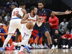 绝平+决胜4罚：布伦森背靠背55+9逆转取7连胜 尼克斯领袖还是他