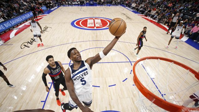 【2025年01月05日 森林狼vs活塞集锦】森林狼vs活塞精彩集锦 坎宁安40分爱德华兹53分森林狼不敌遭遇三连败