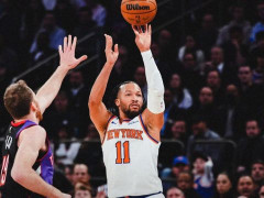 尼克斯终结三连败：唐斯复出27+13首功 迎14000分里程碑