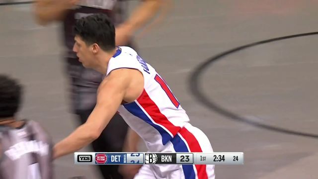 【2025年01月09日 活塞vs篮网集锦】谁说白人不会飞 丰泰基奥平地起惊雷隔人暴扣肆无忌惮