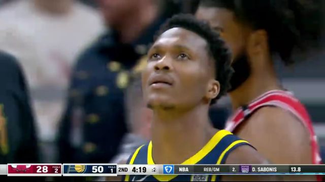 【2025年01月09日 公牛vs步行者集锦】找回上赛季进攻状态 哈利伯顿空中一抛助马图林上演雷霆重锤