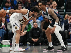 NBA常规赛：掘金vs独行侠全场录像回放（1月15日）穆雷45+6