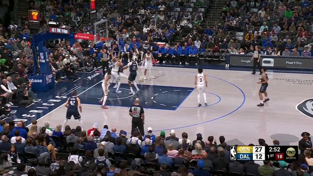 【2025年01月15日 掘金vs独行侠集锦】乱军从中推反击！丁威迪横冲直撞突破上篮打成2+1