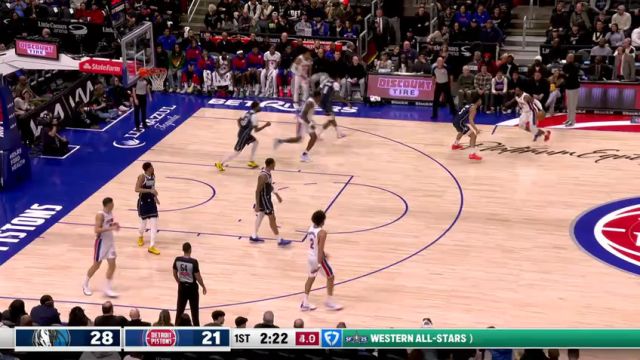 【2025年02月01日 独行侠vs活塞集锦】延续上一场的火力输出 比斯利百步穿杨超远三分高难命中