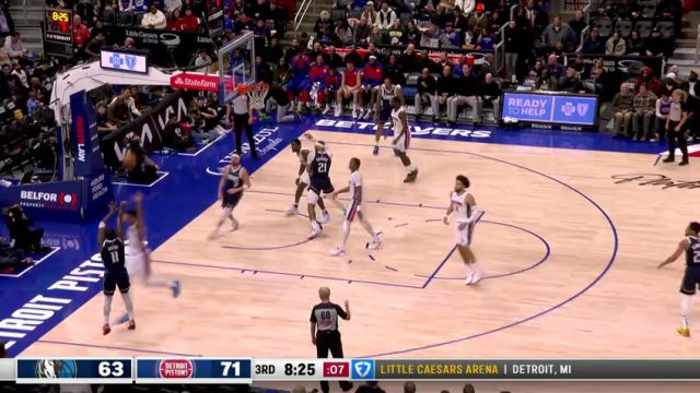 【2025年02月01日 独行侠vs活塞集锦】克莱突分底角出其不意 欧文把握空位机会续上三分