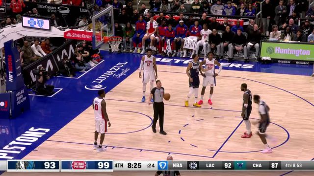 【2025年02月01日】NBA常规赛：独行侠vs活塞第4节英文原声录像回放