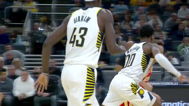 【2025年02月02日 老鹰vs步行者集锦】我的地盘我做主！马图林紧密盯防追身大帽扇懵对手