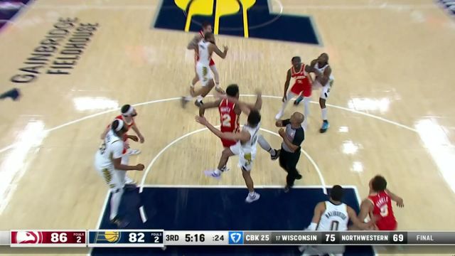 【2025年02月02日 老鹰vs步行者集锦】指如疾风势如闪电！内史密斯箭步穿云飞身上篮一条龙