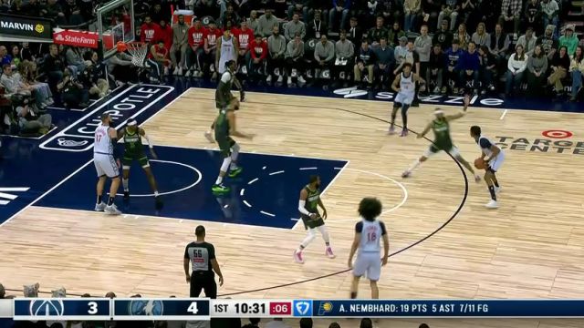 【2025年02月02日】奇才vs森林狼第1节英文原声录像回放