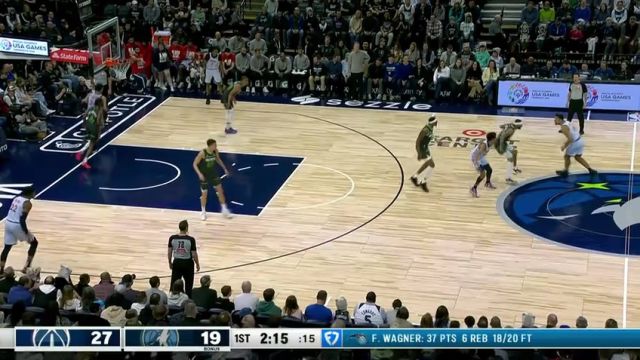 【2025年02月02日】奇才vs森林狼第1节中文解说录像回放