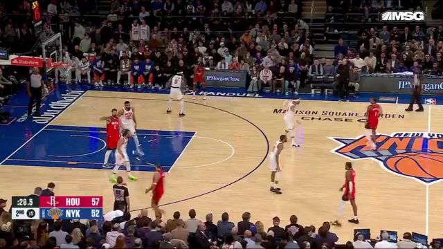 【2025年02月04日】NBA常规赛：火箭vs尼克斯第2节中文解说录像回放