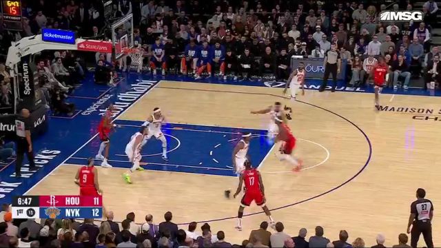 【2025年02月04日】NBA常规赛：火箭vs尼克斯第1节中文解说录像回放