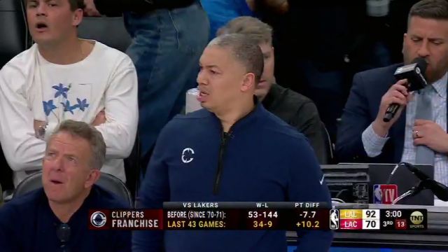 【2025年02月05日 湖人vs快船集锦】NBA常规赛：湖人vs快船第3节中文解说回放