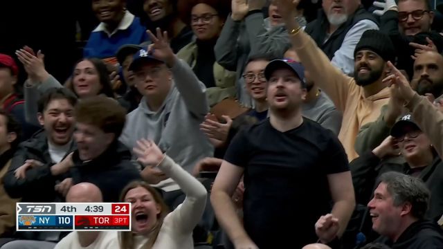 【2025年02月05日 尼克斯vs猛龙集锦】这球来的十分及时！迪克外线三分帮助球队及时止血