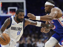 NBA回放全场录像高清：常规赛独行侠vs76人（2月5日）欧文34+9