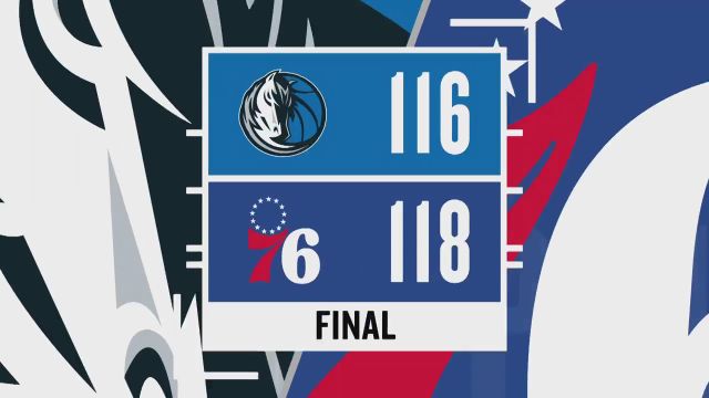 【2025年02月05日 独行侠vs76人集锦】独行侠116-118费城 恩比德联手马克西合砍62分率队险胜