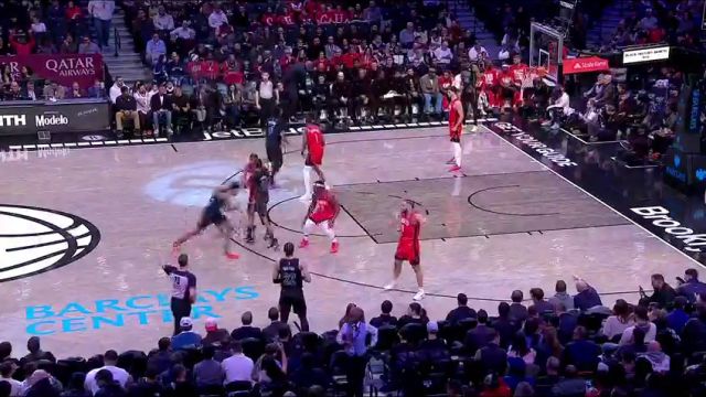 【2025年02月05日】火箭vs篮网第1节英文原声录像回放