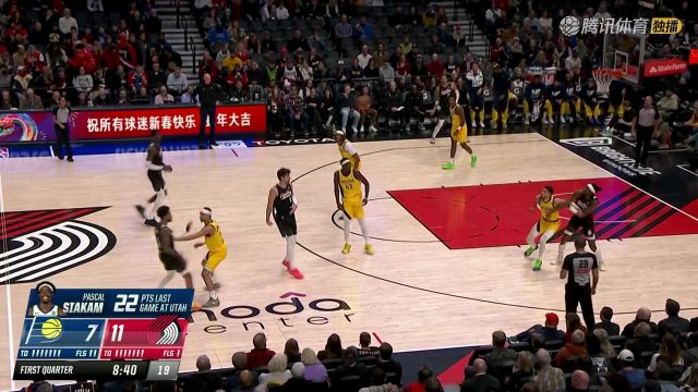 【2025年02月05日】2024/25赛季NBA常规赛：步行者 VS 开拓者 全场录像回放