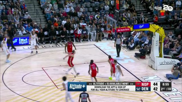 【2025年02月06日】NBA常规赛：鹈鹕vs掘金第2节英文原声录像回放