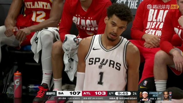 【2025年02月06日】2024/25赛季NBA常规赛：马刺 VS 老鹰 全场录像回放