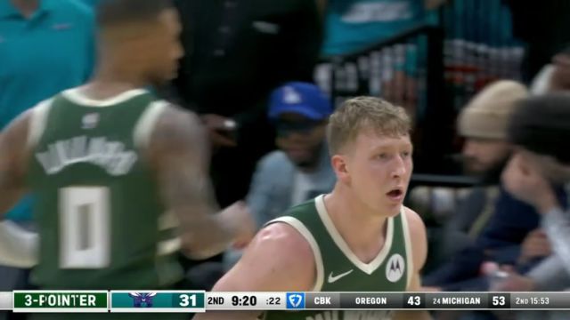 【2025年02月06日 雄鹿vs黄蜂集锦】利拉德观察局势送出助攻 格林不负期待飘投三分手拿把掐