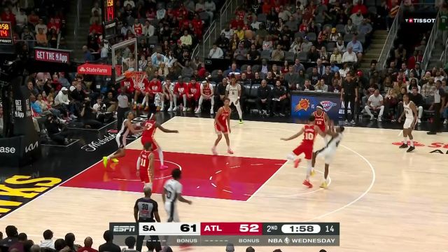 【2025年02月06日 马刺vs老鹰集锦】砍瓜切菜般的轻而易举 福克斯两记中投+卡斯尔大风车暴扣连下6分